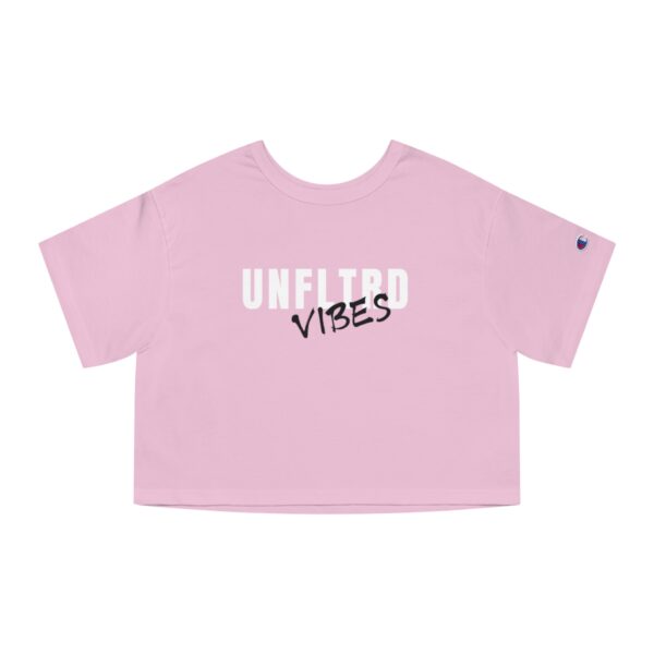 UNFLTRD VIBES Cropped T-Shirt - Image 7