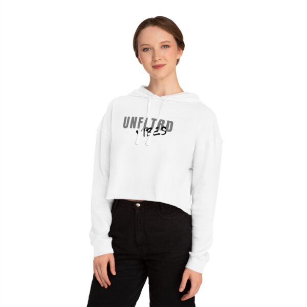 UNFLTRD VIBES Cropped Hoodie - Image 3